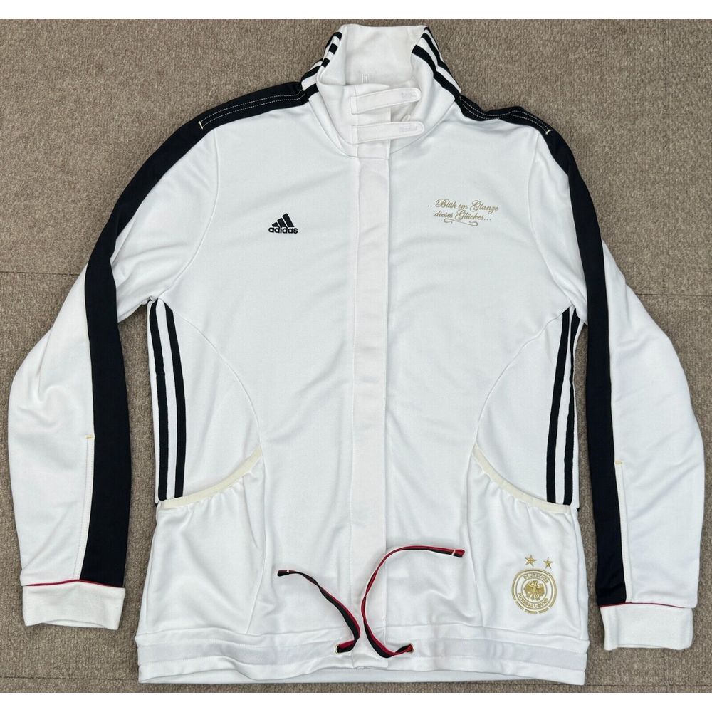 Adidas Women's Deutscher‎ Fussball-Bund Germany Soccer Track Jacket Size XL